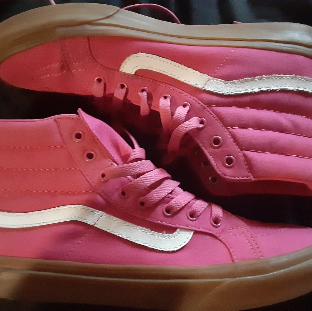 Van's Bright Pink Mens 10